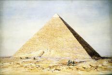 Great Pyramid of Cheops at Giza, Egypt, 4th Dynasty, Old Kingdom, 26th Century BC-Francis Vyvyan Jago Arundale-Mounted Giclee Print