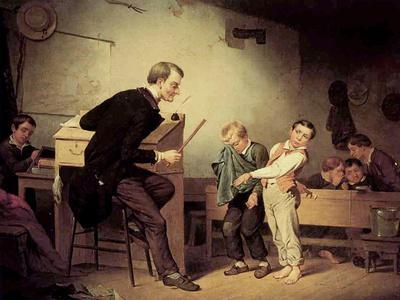 Pupils Being Punished, 1850