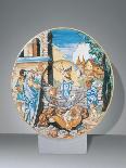 Plate Depicting Episode from Metamorphoses, 1540-Francis Xanto Avelli-Stretched Canvas