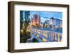 Franciscan Church of the Annunciation and Bridge over the Ljubljanica River-Matthew Williams-Ellis-Framed Photographic Print