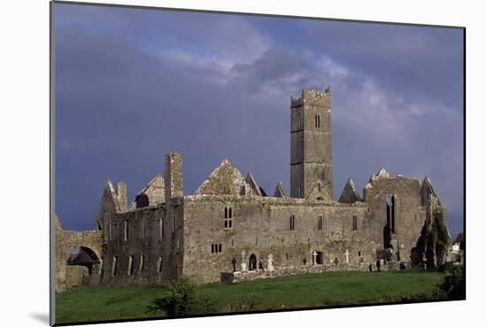 Franciscan Friary, Quin, Ennis, Ireland-null-Mounted Giclee Print