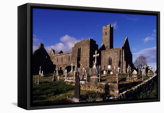 Franciscan Friary, Quin, Ennis, Ireland-null-Framed Stretched Canvas