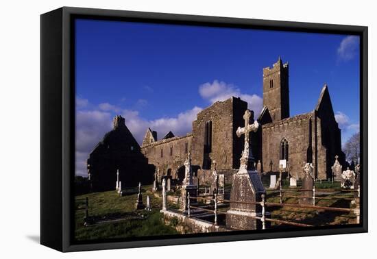 Franciscan Friary, Quin, Ennis, Ireland-null-Framed Stretched Canvas