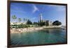 Franciscan Monastery and Beach, Hvar Town, Hvar Island, Dalmatia, Croatia-Gavin Hellier-Framed Photographic Print