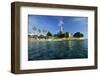 Franciscan Monastery and Beach, Hvar Town, Hvar Island, Dalmatia, Croatia-Gavin Hellier-Framed Premium Photographic Print