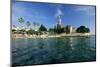 Franciscan Monastery and Beach, Hvar Town, Hvar Island, Dalmatia, Croatia-Gavin Hellier-Mounted Premium Photographic Print