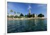 Franciscan Monastery and Beach, Hvar Town, Hvar Island, Dalmatia, Croatia-Gavin Hellier-Framed Photographic Print