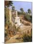 Franciscan Monastery at Subiaco-Antoine-Felix Boisselier-Mounted Art Print