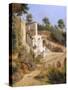 Franciscan Monastery at Subiaco-Antoine-Felix Boisselier-Stretched Canvas