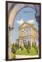 Franciscan Monastery-null-Framed Art Print