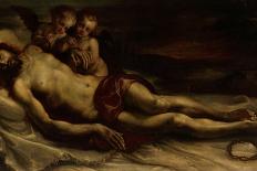 Francisco Camilo / 'Recumbent Christ', Middle 17th century, Spanish School, Canvas, 109 cm x 202...-FRANCISCO CAMILO-Stretched Canvas