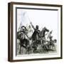 Francisco de Coronado at the Head of His Expedition Into Mexico-Graham Coton-Framed Giclee Print
