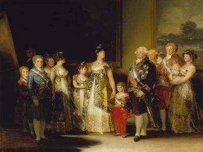 Die Familie Karls Iv. Von Spanien, 1800/1801