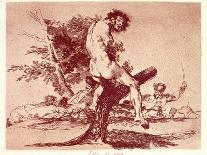 You Will Not Escape-Francisco de Goya-Art Print