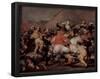 Francisco de Goya y Lucientes (Battle with the Mamelukes on 2 May 1808 in Madrid) Art Poster Print-null-Framed Poster