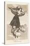Francisco de Goya y Lucientes / 'Capricho 61. Volaverunt'. 1799. Etching, Aquatint, Drypoint on ...-Francisco de Goya y Lucientes-Stretched Canvas