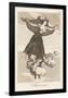 Francisco de Goya y Lucientes / 'Capricho 61. Volaverunt'. 1799. Etching, Aquatint, Drypoint on ...-Francisco de Goya y Lucientes-Framed Poster