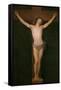 Francisco de Goya y Lucientes / 'Christ Crucified', 1780, Spanish School, Oil on canvas, 255 cm ...-Francisco de Goya y Lucientes-Framed Stretched Canvas