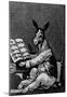 Francisco de Goya y Lucientes (Follow the "Caprichos", sheet 39: Until his Ahnherrn) Art Poster Pri-null-Mounted Poster