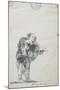 Francisco de Goya y Lucientes / 'Por no trabajar. Álbum C, 1'. 1808 - 1814. Wash, Brush, Bistre ...-Francisco de Goya y Lucientes-Mounted Poster