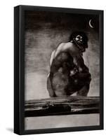 Francisco de Goya y Lucientes (The colossus) Art Poster Print-null-Framed Poster