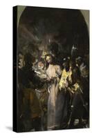 Francisco de Goya y Lucientes / 'The Taking of Christ', 1798, Spanish School, Oil on canvas, 40,...-Francisco de Goya y Lucientes-Stretched Canvas