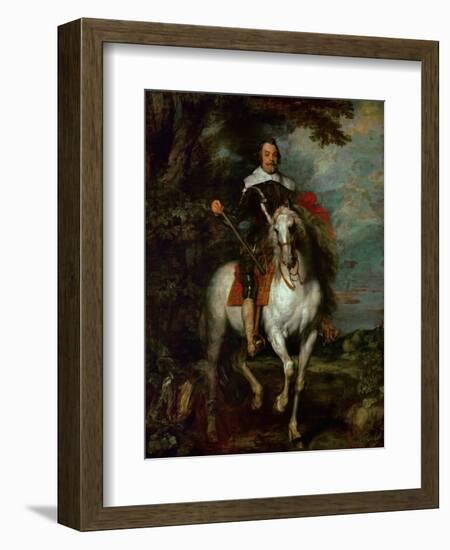 Francisco De Moncada, Count of Ossuna (1586-1635)-Sir Anthony Van Dyck-Framed Giclee Print