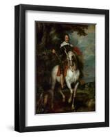 Francisco De Moncada, Count of Ossuna (1586-1635)-Sir Anthony Van Dyck-Framed Giclee Print