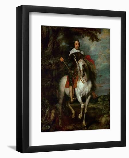 Francisco De Moncada, Count of Ossuna (1586-1635)-Sir Anthony Van Dyck-Framed Giclee Print