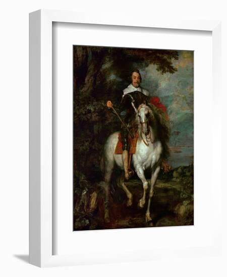 Francisco De Moncada, Count of Ossuna (1586-1635)-Sir Anthony Van Dyck-Framed Giclee Print