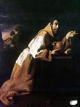 St. Francis Of Assisi-Francisco de Zubaran-Mounted Giclee Print