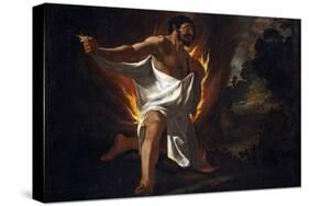 Francisco de Zurbarán / 'Death of Hercules', 1634, Spanish School, Oil on canvas, 136 cm x 167 c...-FRANCISCO DE ZURBARAN-Stretched Canvas