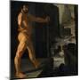 Francisco de Zurbarán / 'Hercules Changing the Course of the River Alpheus', 1634, Spanish Schoo...-FRANCISCO DE ZURBARAN-Mounted Poster