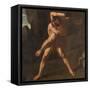 Francisco de Zurbarán / 'Hercules Fighting Against Anteus', 1634, Spanish School, Oil on canvas,...-FRANCISCO DE ZURBARAN-Framed Stretched Canvas