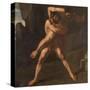 Francisco de Zurbarán / 'Hercules Fighting Against Anteus', 1634, Spanish School, Oil on canvas,...-FRANCISCO DE ZURBARAN-Stretched Canvas