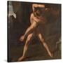 Francisco de Zurbarán / 'Hercules Fighting Against Anteus', 1634, Spanish School, Oil on canvas,...-FRANCISCO DE ZURBARAN-Stretched Canvas