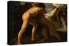 Francisco de Zurbarán / 'Hercules Slaying the Nemean Lion', 1634, Spanish School, Oil on canvas,...-FRANCISCO DE ZURBARAN-Stretched Canvas