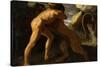 Francisco de Zurbarán / 'Hercules Slaying the Nemean Lion', 1634, Spanish School, Oil on canvas,...-FRANCISCO DE ZURBARAN-Stretched Canvas