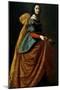 Francisco de Zurbarán / 'Saint Elisabeth of Portugal', ca. 1635, Spanish School, Oil on canvas,...-FRANCISCO DE ZURBARAN-Mounted Poster