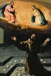 Saint Francis with a Skull in His Hands, C.1630-Francisco de Zurbarán-Giclee Print