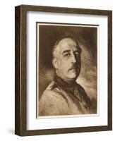 Francisco Franco, Spanish Dictator and Soldier-Ismail Biat-Framed Art Print