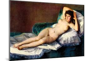 Francisco Goya The naked Maja Art Print Poster-null-Mounted Poster
