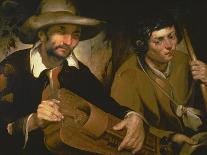 The Blind Hurdy-Gurdy Player, C.1640-Francisco Herrera-Giclee Print