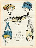 Feather Flapper Headband 1912-Francisco Javier Gose-Art Print