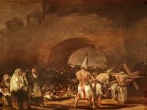 The Flagellants (Oil on Canvas)-Francisco Jose de (attr to) Goya y Lucientes-Stretched Canvas