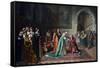 FRANCISCO JOVER Y CASANOVA/ Replenishment of Columbus 1881. Oil on canvas, 328 x 496 cm. Deposit...-FRANCISCO JOVER Y CASANOVA-Framed Stretched Canvas