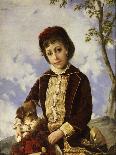 A Portrait of Nina-Francisco Oller-Mounted Giclee Print