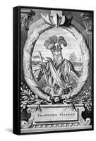 Francisco Pizarro, 15th Century Spanish Conquistador, 1671-null-Framed Stretched Canvas