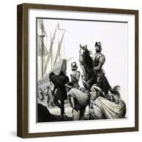 Francisco Pizarro and His Conquistadors-Severino Baraldi-Framed Giclee Print