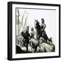 Francisco Pizarro and His Conquistadors-Severino Baraldi-Framed Giclee Print